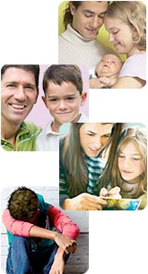 Improving parent and child interactions through parenting classes and individual counseling.